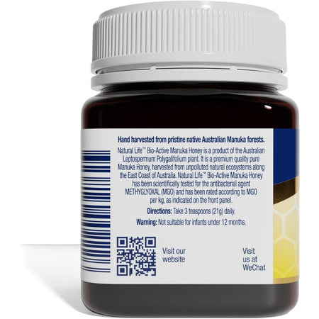 Natural Life Manuka Honey MGO 800 250g