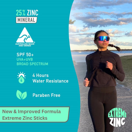 SUN ZAPPER EXTREME ZINC STICK 15G CORAL PINK