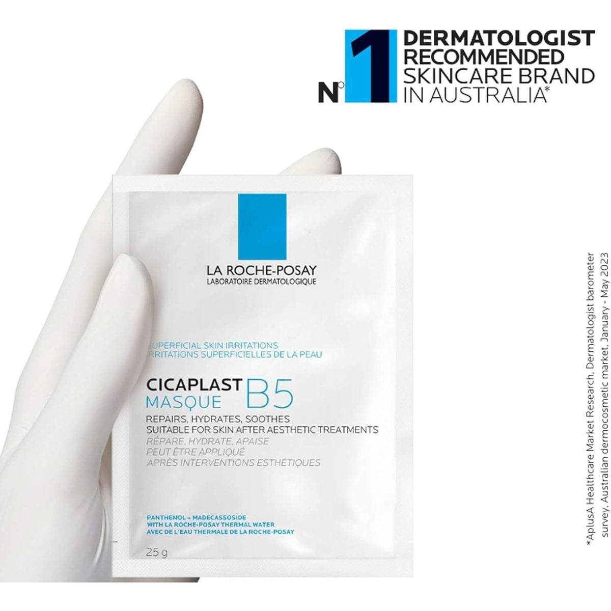 La Roche-Posay Cicaplast B5 Facial Sheet Mask 5 Pack