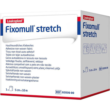 Fixomull Hypoallergenic Adhesive Non-Woven Fabric 5cm X 10m Roll