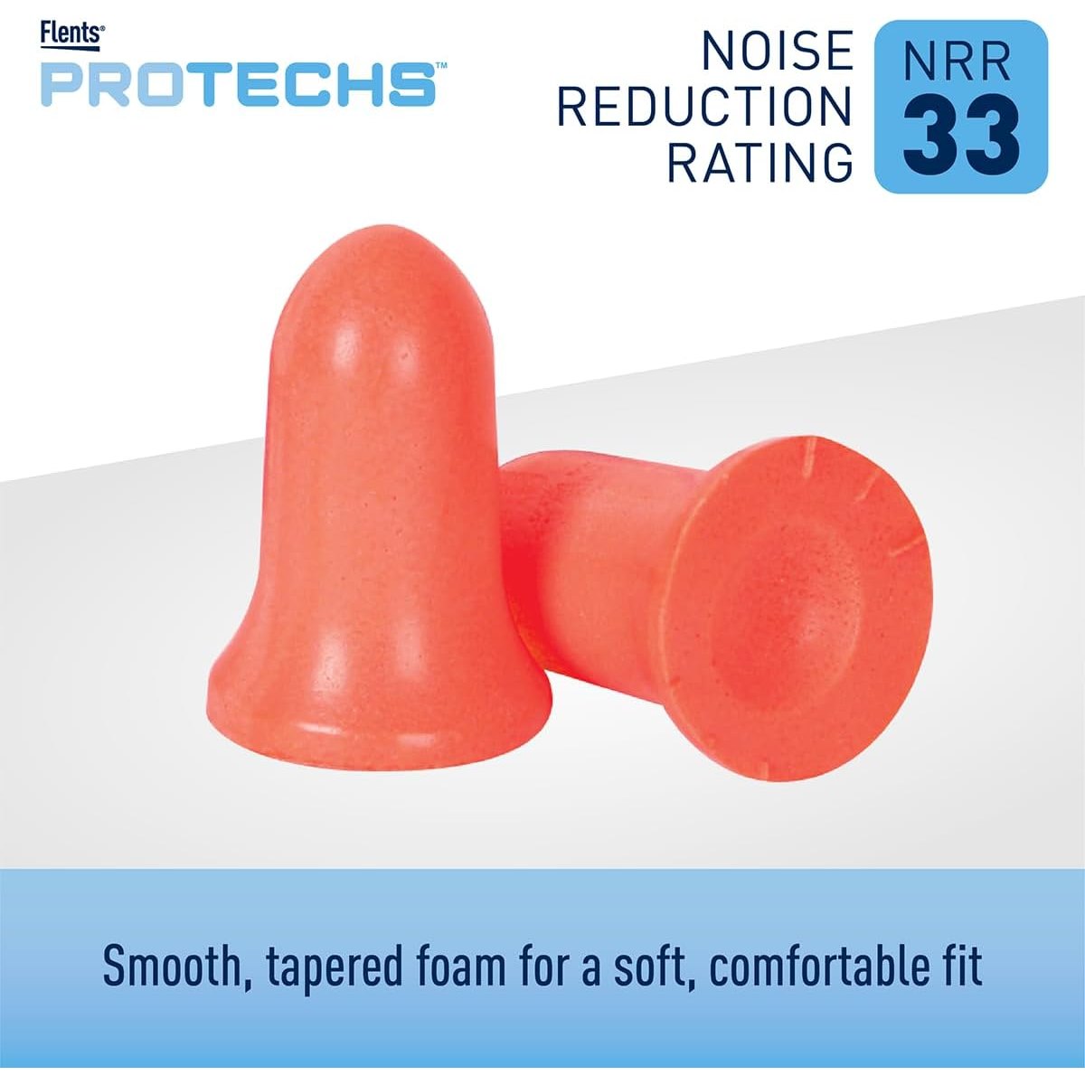 Flents K30 Soft Foam Ear Plugs 4 Pairs