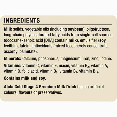 Alula S-26 GOLD Stage 4 Junior Milk Drink 900g