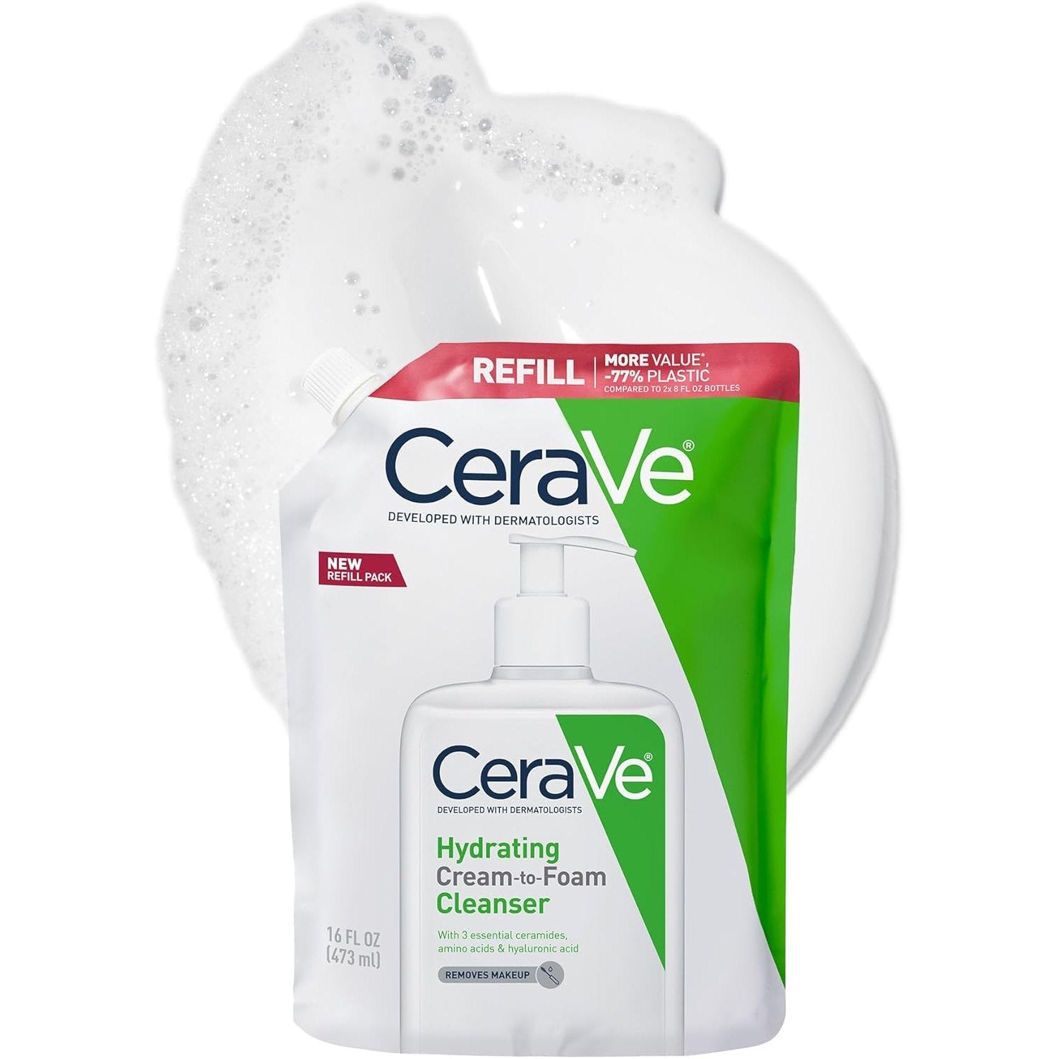 CeraVe Hydrating Cleanser Eco-Recharge Refill 473mL
