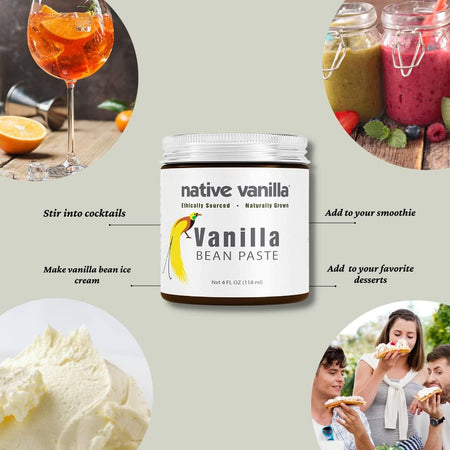NATIVE VANILLA Vanilla Bean Paste 118ml