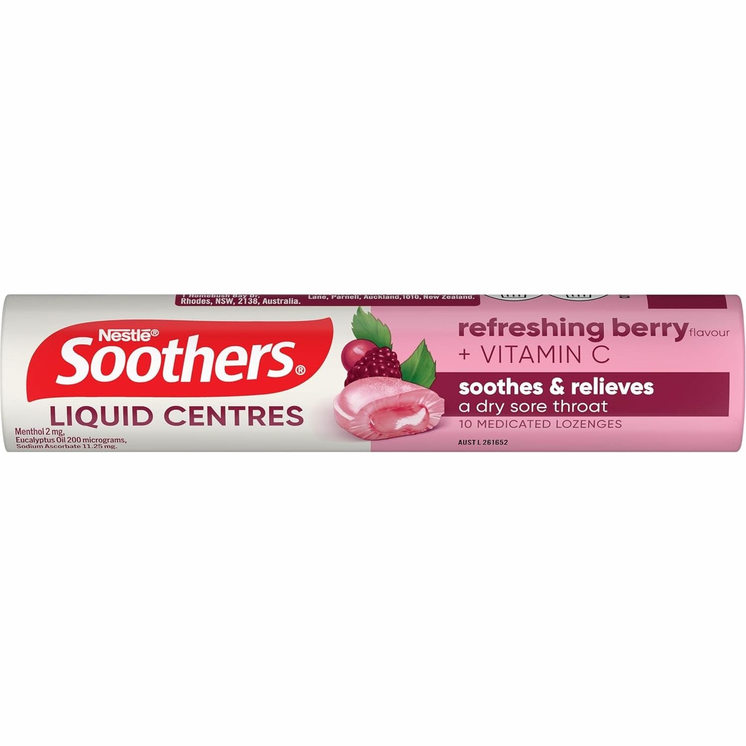 Soothers Liquid Centres Berry 10loz