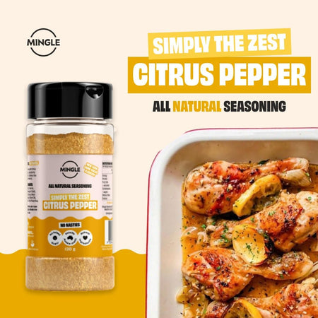 Mingle Lemon Pepper All Natural Seasoning 130g