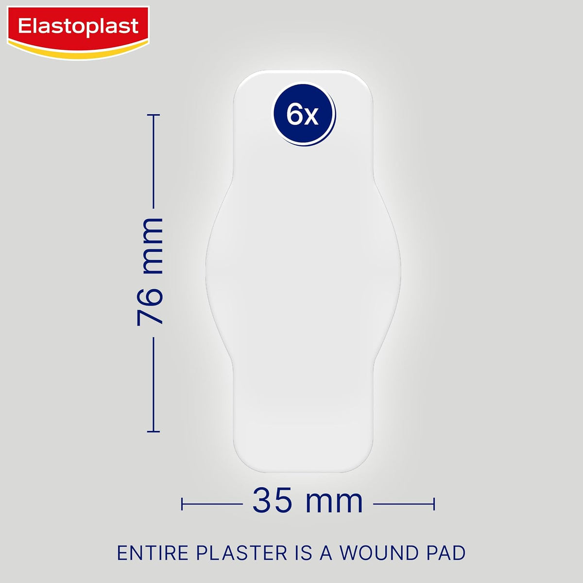 Elastoplast Second Skin Protection 6 Plasters