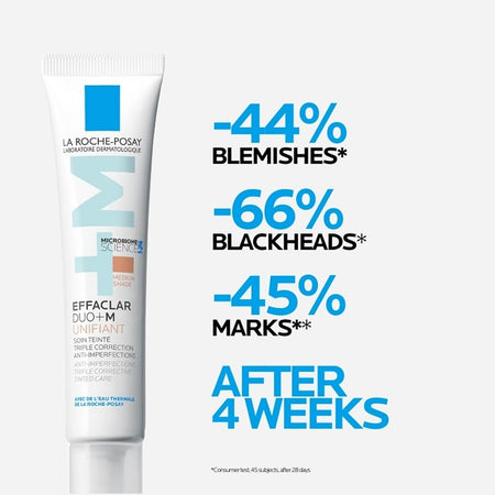 La Roche-Posay Effaclar Duo +M Unifiant Tinted Anti-Acne Moisturiser Medium 40mL