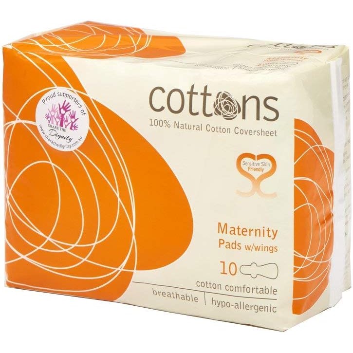 Cottons Pad Maternity 10 Pack x 6 Pack