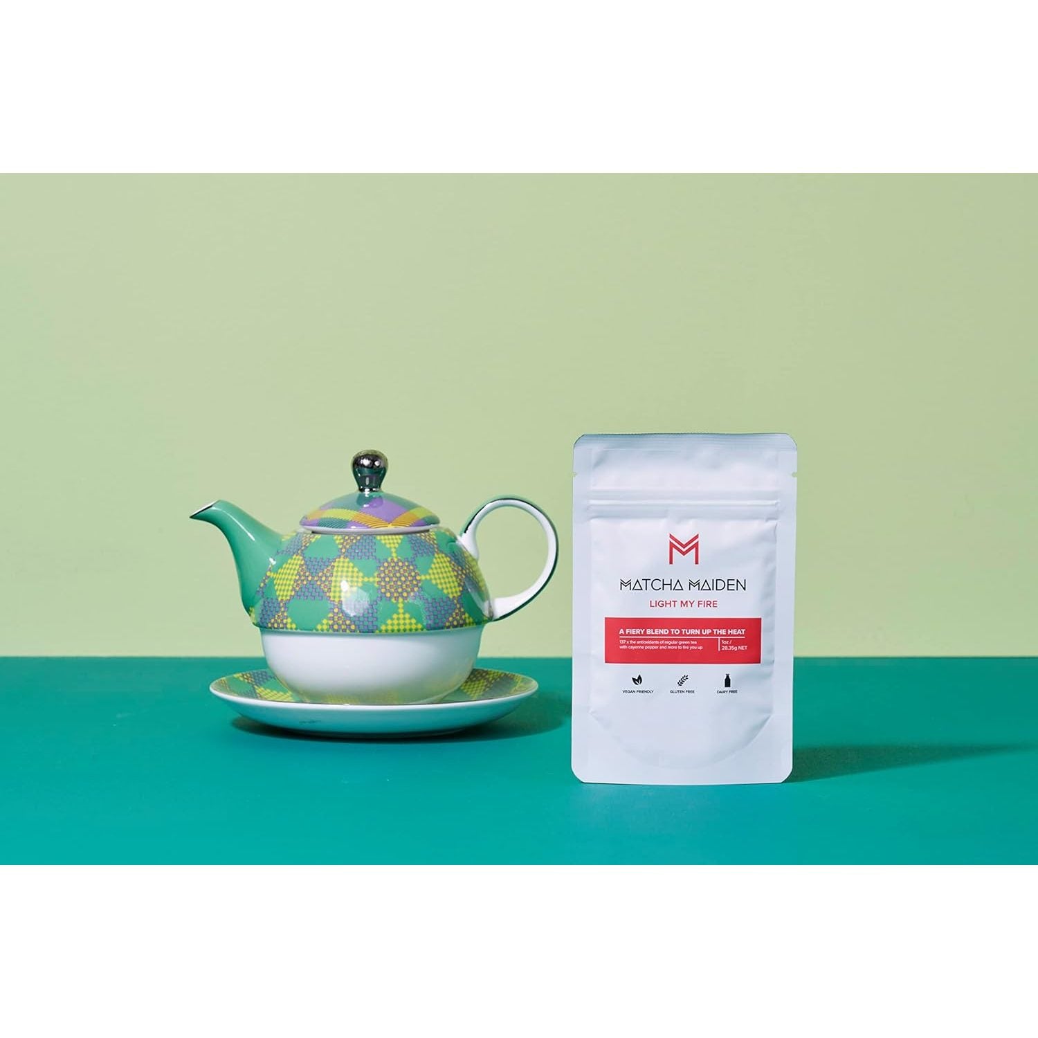 Matcha Maiden Matcha Fiery Mix Blend 28.35g