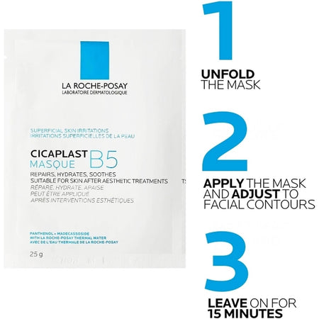 La Roche-Posay Cicaplast B5 Facial Sheet Mask 5 Pack