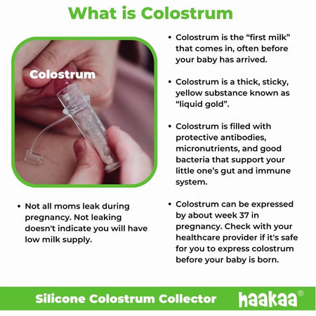 Haakaa Silicone Colostrum Collector Set Pre-sterilised 6 Pack