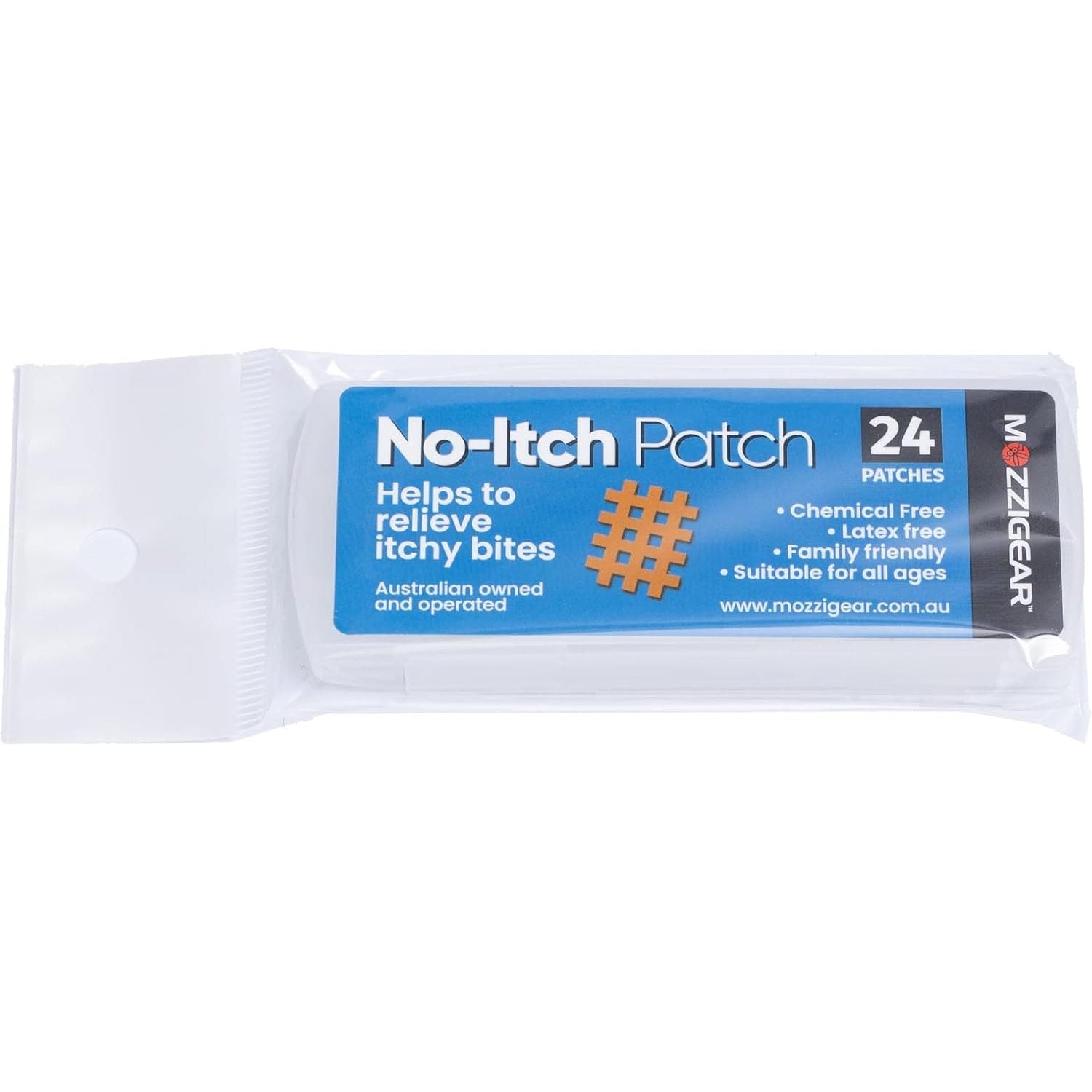Mozzigear No Itch Patch 24 Pack