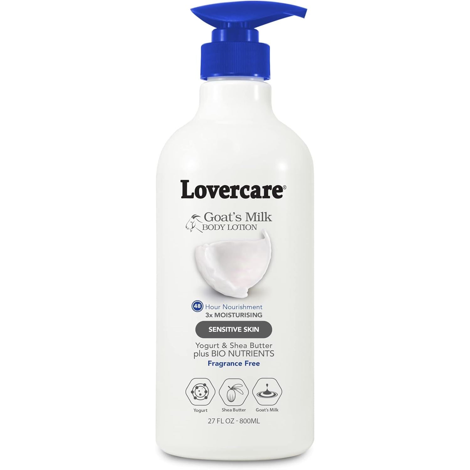 Lovercare Goat's Milk Body Lotion Sensitive Skin 800ml