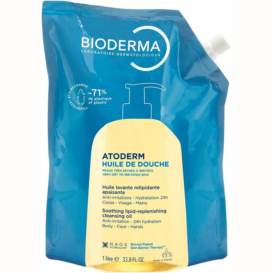 Bioderma Atoderm Shower Oil Refill 1l