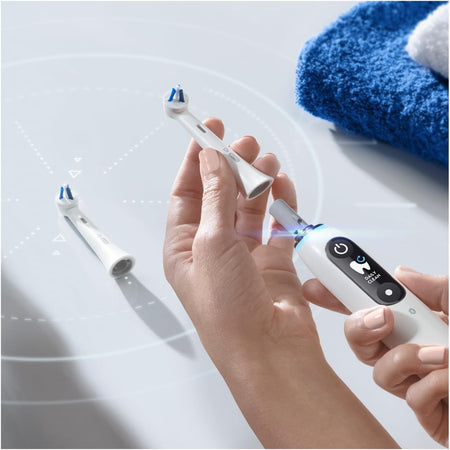 Oral B Power Toothbrush iO Specialised Clean Refills White 2 Pack