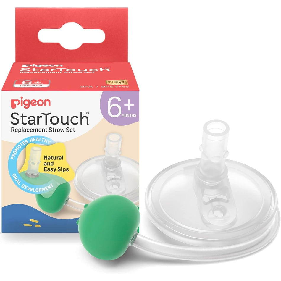 Pigeon Startouch Replacement Straw Set Mint To Be