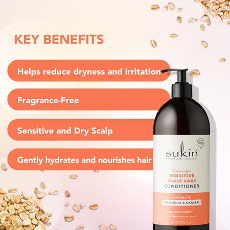 Sukin Sens Scalp Care Cond 500ml