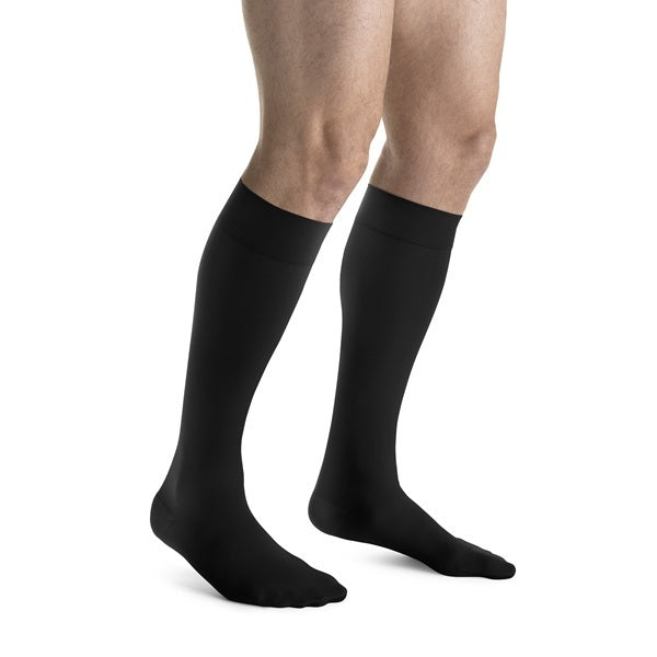Jobst Men Knee High Medium Black 15-20mmHg 1 Pair