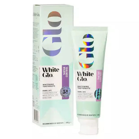 White Glo Tartar Control Whitening Toothpaste 115g