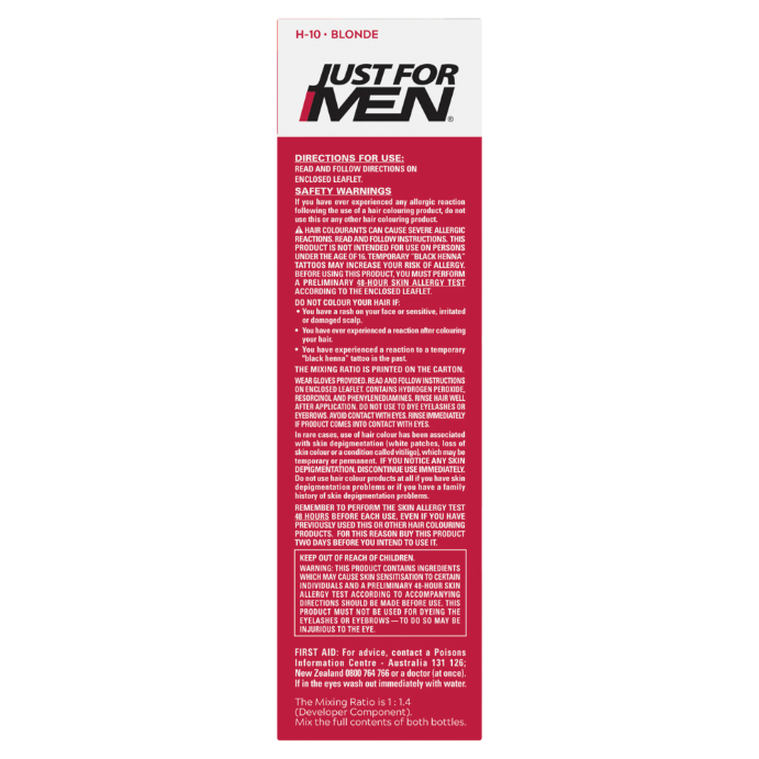 Just for Men Shampoo-in Haircolour Blonde 66ml