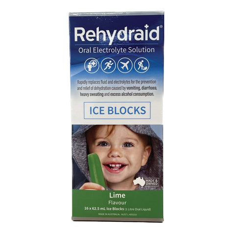 REHYDRAID LIME 1L ICEBLOCKS