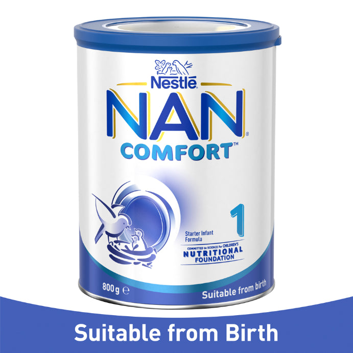 Nan Comfort 1 Starter Baby Infant Formula Powder From Birth 800g