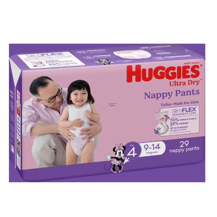 Huggies N/pants Toddler Girl 29pk