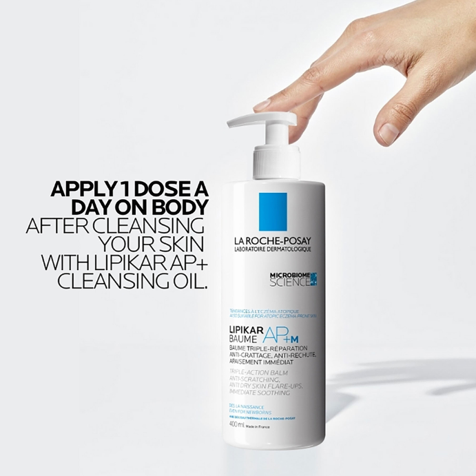 La Roche-Posay Lipikar AP+M Baume Body Balm 400mL