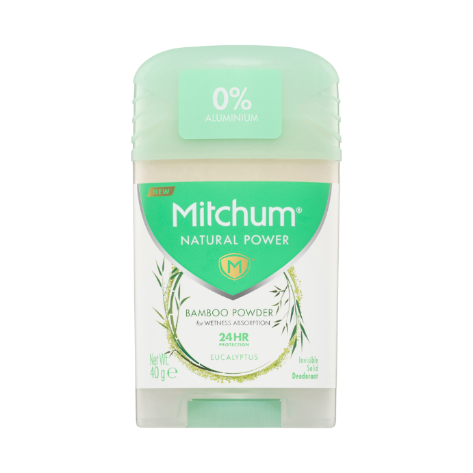Mitchum Natural Deodorant Stick Eucalyptus 40g