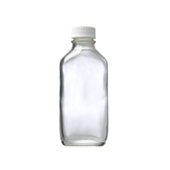 MEDICINE BOTTLES Disposable Flats Clear 100mL 20 Pack