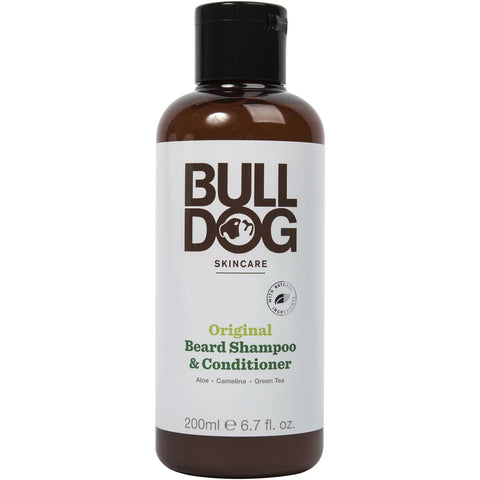 Bulldog Skincare for Men Original Beard Shampoo & Conditioner 200ml