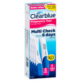 Clearblue Pregnancy Test Multi-check Combo 6 Pack