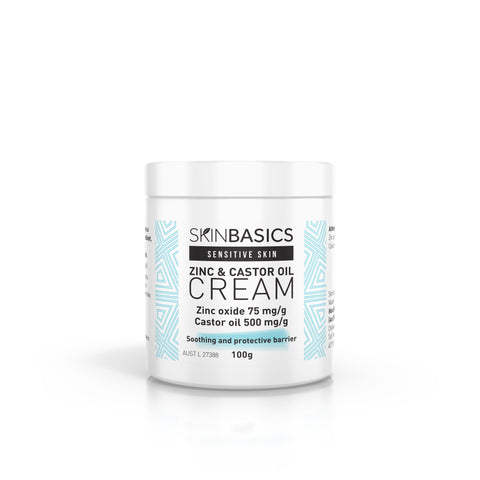 Skin Basics Zinc and Castor Oil Cream 100g