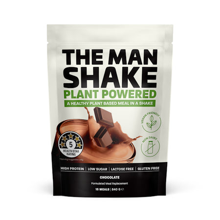 The Man Shake Plant Powder Chocolate 840g