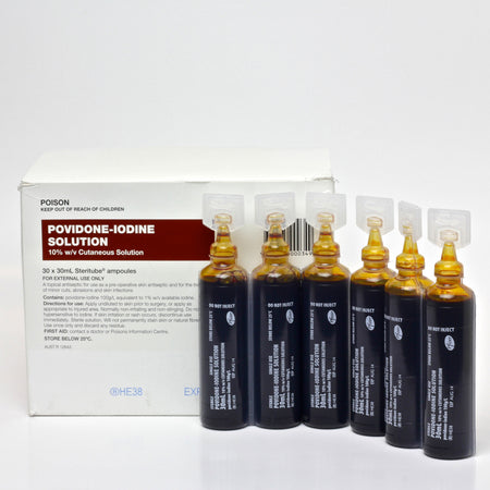 Povidone-iod Steri 10% 30ml Pack of 30