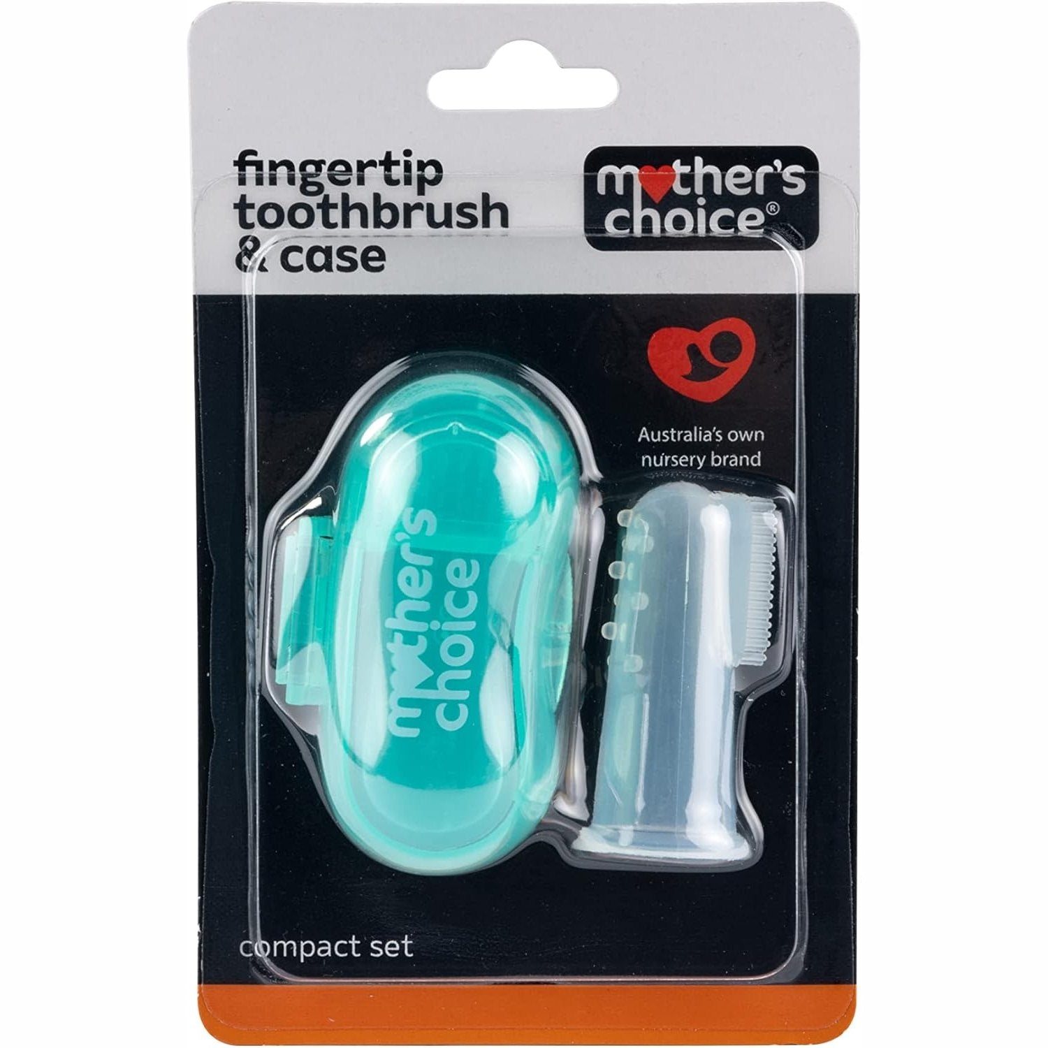 Mother's Choice Fingertip Toothbrush and Case