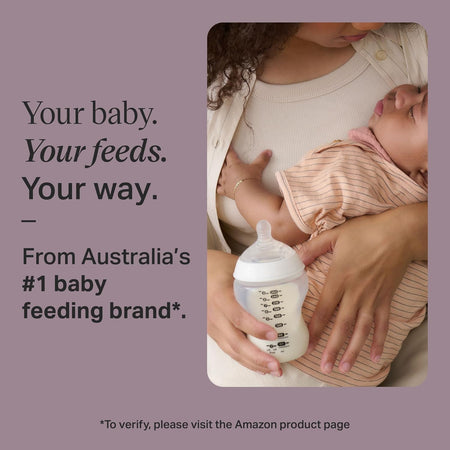 Tommee Tippee Natural Start 260ml PP Bottles Boy 3 Pack