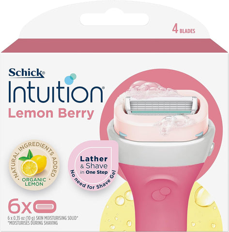 Schick Intuition Lemon Berry Cartridge Refill