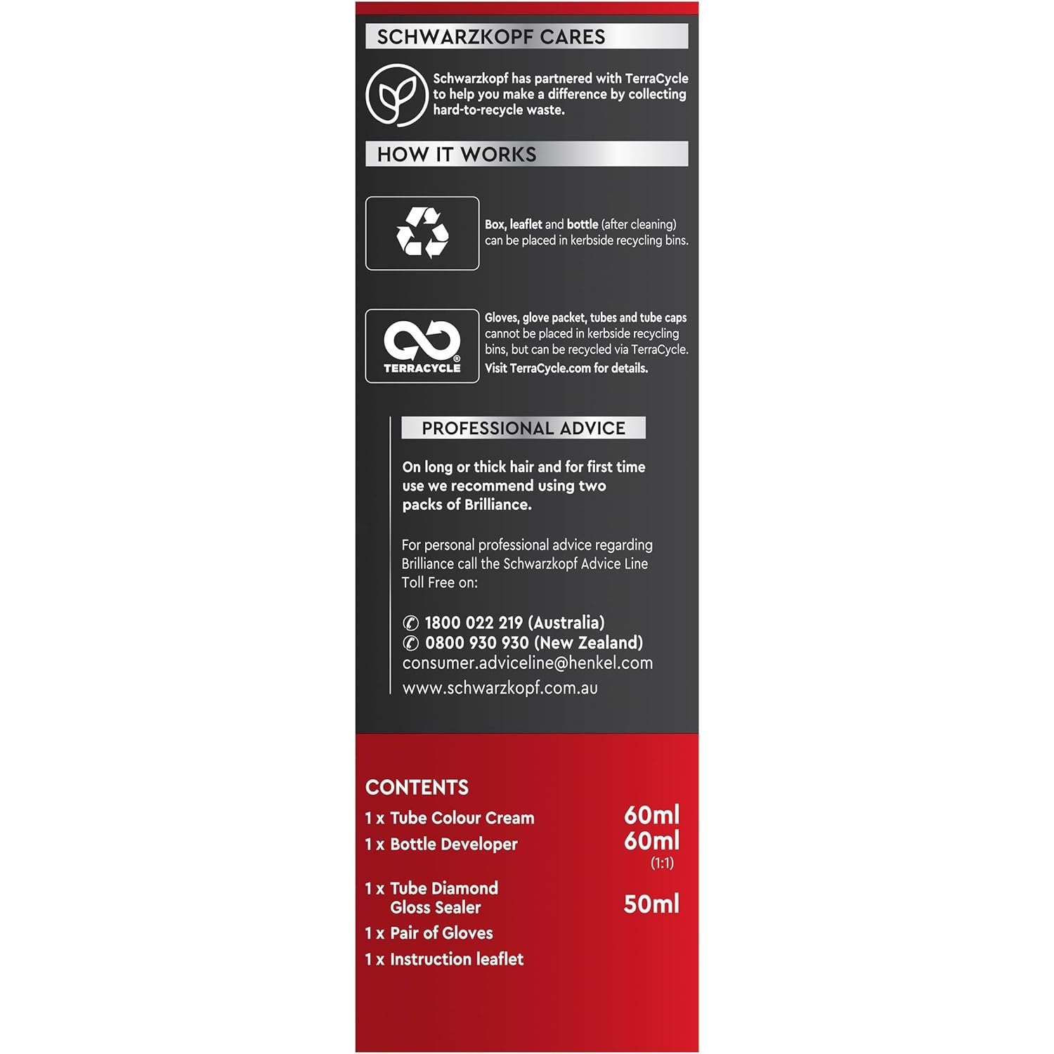 Schwarzkopf Brilliance L68 Cinnamon Brown