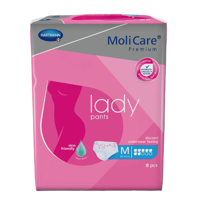 Molicare Premium Lady Pants 7 Drops M 80-120cm 8 Pack