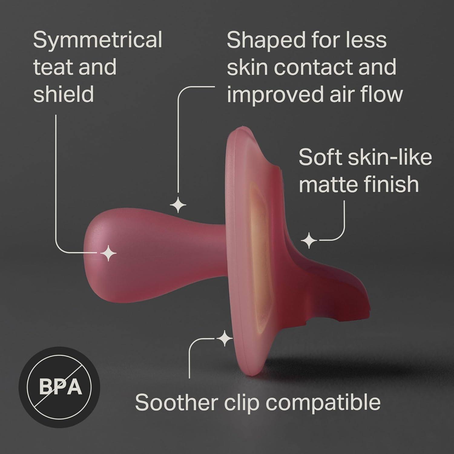 Tommee Tippee Ultralight Soother Night 18-36 Months 2 Pack