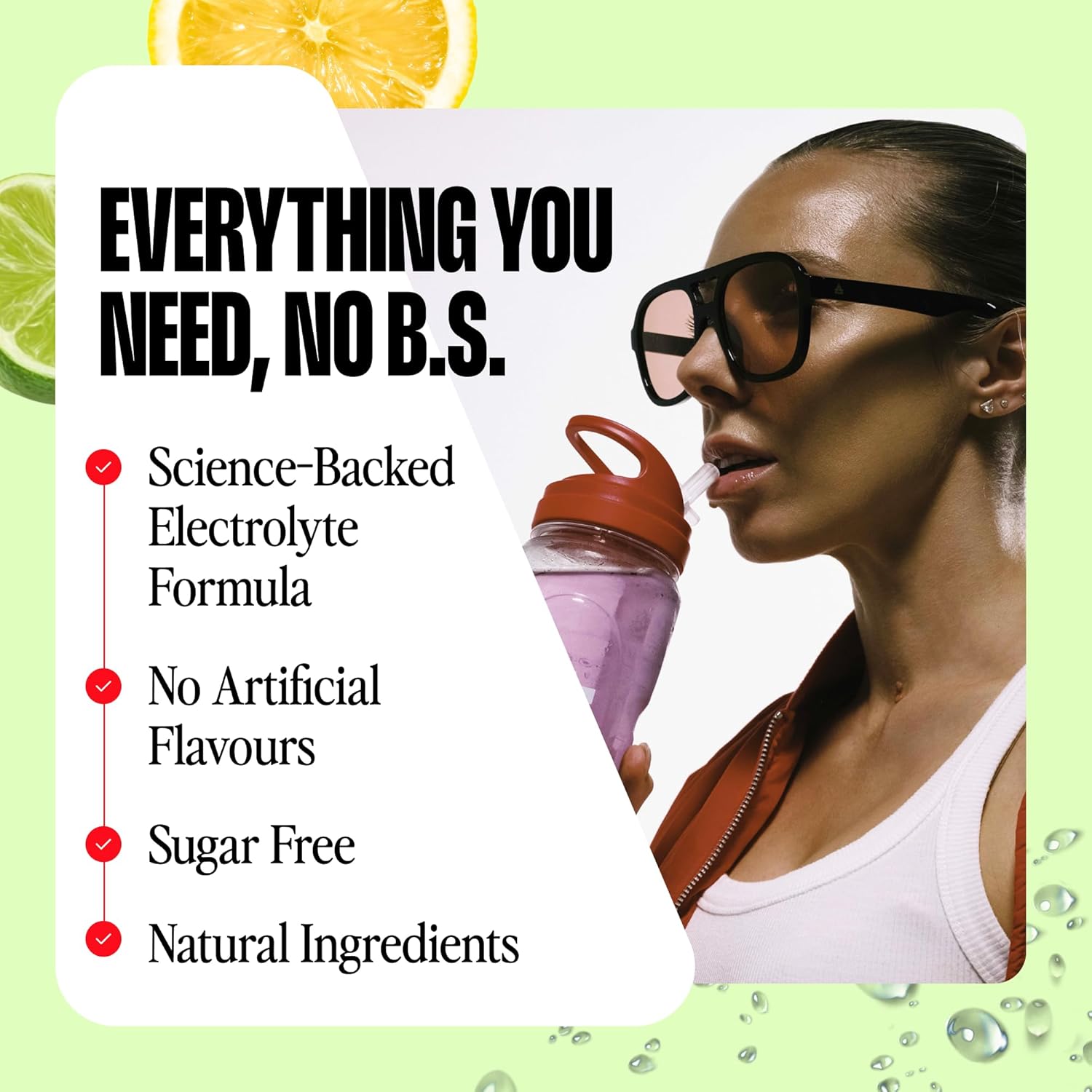 Hyro Electrolyte Sachets Lemon Lime Hasta 15x4g