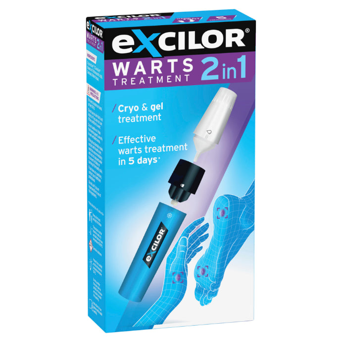 Excilor 2-in-1 Warts Treatment 10ml