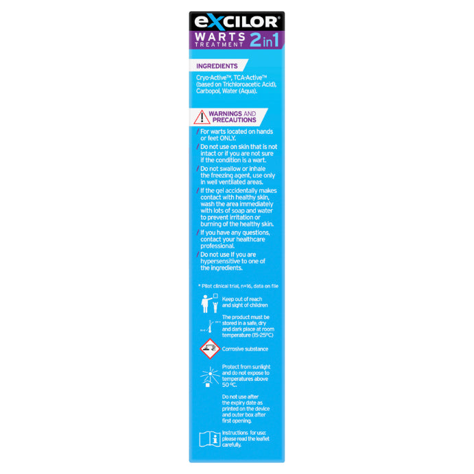 Excilor 2-in-1 Warts Treatment 10ml