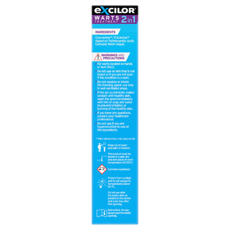 Excilor 2-in-1 Warts Treatment 10ml