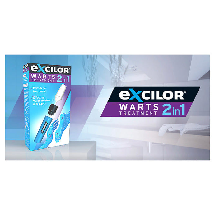 Excilor 2-in-1 Warts Treatment 10ml