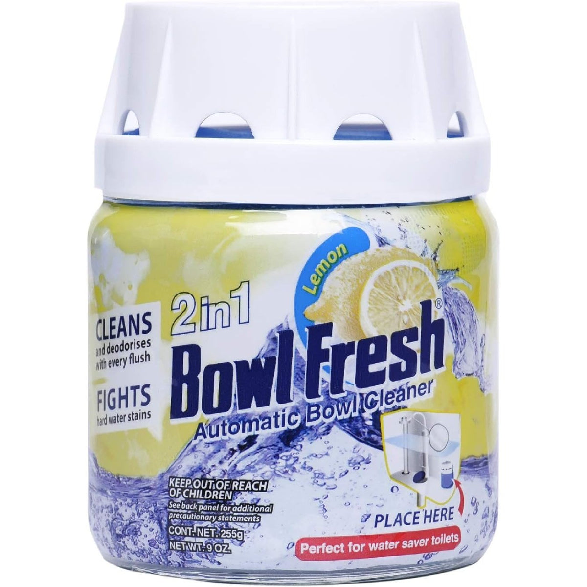 Bowl Fresh Automatic Bowl Cleaner Fresh Lemon 255g
