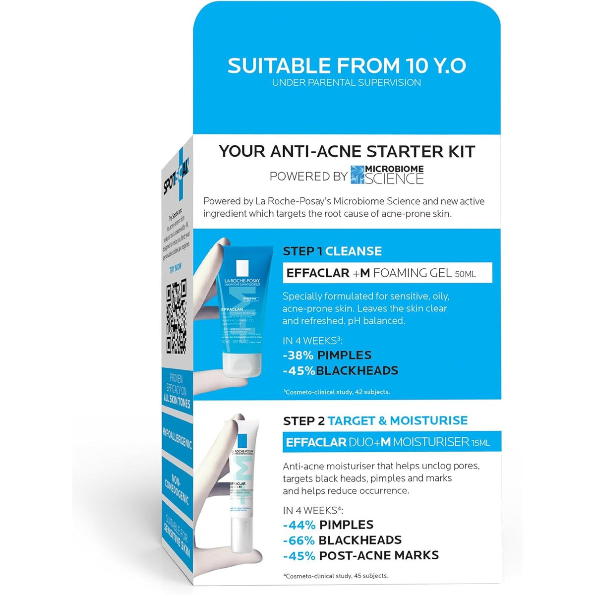 La Roche Posay Effaclar M Anti Acne Starter Kit