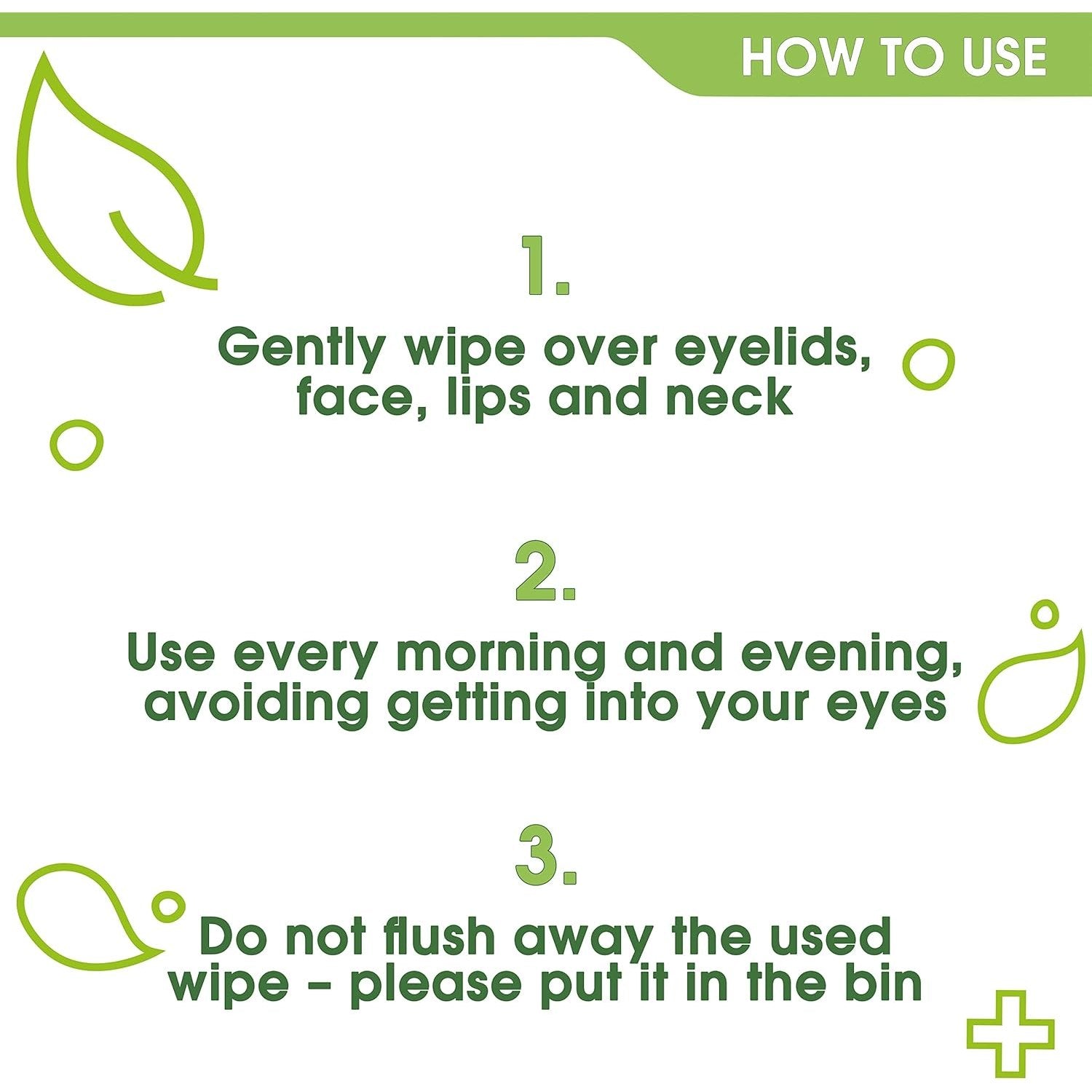 Simple Biodegradable Facial Wipes 2 X 25 Wipes